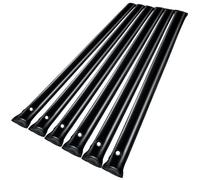 Sacchetti d'acqua per copertura della piscina, chiusura invernale, 0,6 mm di spessore, per piscina interrata, confezione da 6 sacchetti in PVC nero con tappi a vite (2,4 m)