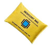 Sacchetti deumidificatori, 200 g riutilizzabili con indicatore di cambiamento di colore, assorbitori di umidità per archiviazione sicura, per armadio, cassetto, ufficio, casa, auto, cucina, camera