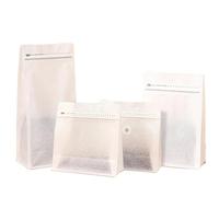 Sacchetti di caffè con valvola 50 pezzi Sacchetti di caffè in carta di cotone Home Store for chicchi di caffè Tè Noci Frutta secca Imballaggi Sigillo di stoccaggio for le piccole imprese(3)