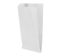 Sacchetti di Carta kraft bianca o naturale per alimenti, varie misure e pezzatture buste bustine per bar attività alimentari paste portattutto (60 buste bianche 31x60 cm)