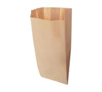 Sacchetti di Carta kraft bianca o naturale per alimenti, varie misure e pezzatture buste bustine per bar attività alimentari paste portattutto (77 sacchetti naturale 25x50 cm)