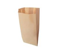 Sacchetti di Carta kraft bianca o naturale per alimenti, varie misure e pezzatture buste bustine per bar attività alimentari paste portattutto (290 sacchetti NATURALE 15x30 cm)