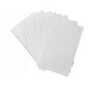 Sacchetti di carta mini bianchi, 50 pezzi: bustine piatte con linguetta per semi, caramelle, bomboniere, confetti, eventi, sacchettini regalo da riempire, resistente, 4,5 x 6 cm