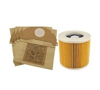 Sacchetti di carta Polvere Filtri HEPA for Aspirapolvere WD2250 WD3.200 MV2 MV3 WD3 A1000 A2204 A2251 K2301 WD3.600 A2064 A2101 (Color : 1)