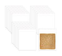 Sacchetti di Cellophane Piccoli 18x18cm 200pezzi Multiuso Buste Trasparenti Autoadesivi di Plastica 50µm Richiudibili Regalo di Violoncello di Polietilene per Orecchini Biscotti Gioielli Caramelle