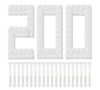 Sacchetti di Cotone per Filtro Rubinetto 200 Pezzi Universali Ad Alta