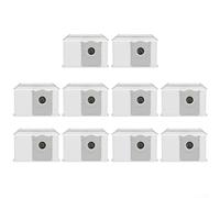 Sacchetti di filtrazione usa e getta per Ecovacs per Deeboot T90 Pro, per robot aspirapolvere Omni e mocio, supporto per la manutenzione del contenitore della polvere a intervalli lunghi (set annuali)