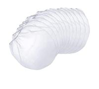 Sacchetti Di Filtro In Rete Fina Bianca 24Pz Elastiche Per Secchio