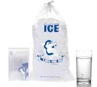 Sacchetti di ghiaccio con coulistica-10pcs Culcing e I-Ce Balls | Borsa ghiacciata vuota addensata | Archiviazione ghiacciata del congelatore con mare resistente alle perdite per congelatori,