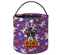 Sacchetti di Halloween Dogs Terrier Dog Purple Borse Zucche Banchetti