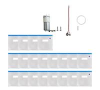 Sacchetti di immagazzinaggio del filamento 20pcs sacchetti della stampante Vacuum Sealed Kit per l'essiccatore Educational Filament Storage