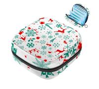 Sacchetti di immagazzinaggio del tovagliolo sanitario per le donne, borsa mestruale di grande capacità, Buon Natale-1104 borse mestruali, tamponi raccogliere borsa titolare