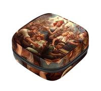 Sacchetti di immagazzinaggio del tovagliolo sanitario per le donne, borsa mestruale di grande capacità, borse mestruali del giorno del lavoro-1577, tamponi raccolgono borsa del supporto