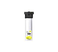 Sacchetti di inchiostro T11C1 T11D1 compatibili for Epson WF-C5390DW C5890D | Inchiostro pigmentato, chip incluso(T11D4-Y)