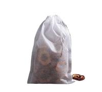 Sacchetti di mussola con cordoncino Filtri per tè Bustine da tè in tessuto non tessuto for uso alimentare con coulisse, termosaldatura, diverse misure, confezione da 100(7 X 9cm)