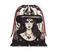 Sacchetti di Natale con stregoneria magica per stregoneria bohémien, per feste di compleanno e vacanze, possono essere utilizzati anche per la conservazione quotidiana