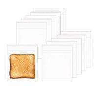 Sacchetti di Plastica Adesivi Piccolo 300 Pezzi 15x15cm Buste in Cellophane con Chiusura Adesiva 50µm Trasparente OPP Bustine Autoadesivi per Gioielli Caramelle Biscotti Cioccolatini Panetteria