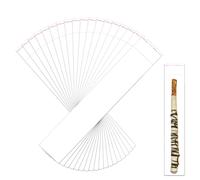 Sacchetti di Plastica Autoadesivi Lungo 200 Pezzi 5x25cm Bus 2x10"/5x25cm 200pcs