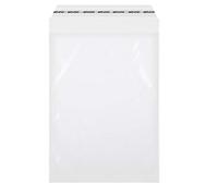 Sacchetti di plastica trasparenti autoadesivi- 250x350 mm, 100 pezzi, bustine per alimenti, confetti comunione, documenti, regali, manga (250x350)