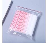 Sacchetti di plastica trasparenti richiudibili, sigillati e resistenti, ideali per cucina, gioielli, ufficio, cancelleria, confezione da 500 pezzi.