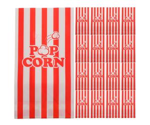 Sacchetti di popcorn di carta usa e getta da 50 pezzi per porzioni individuali