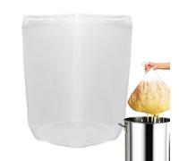 Sacchetti di preparazione - Borsa di preparazione riutilizzabile extra grande in un sacchetto, sacchetto filtro a rete sottile lavabile, cordino regolabile, chiusura di blocco, filtro particelle più
