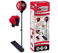 Sacchetti di punzonatura autoportante, 1 sacca da boxe con stand per bambini, 35-47 altezza regolabile regolabile per alleviare lo stress, fitness