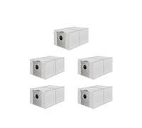 Sacchetti di ricambio, compatibili con Ecovacs, compatibili con Deebot, X8 Pro Omni T50 Pro T50 Max Pro Omni, compatibili con Yeedi, S14 Plus Robot Vacuum (5 pezzi)