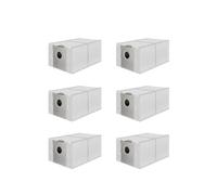 Sacchetti di ricambio, compatibili con Ecovacs, compatibili con Deebot, X8 Pro Omni T50 Pro T50 Max Pro Omni, compatibili con Yeedi, S14 Plus Robot Vacuum (6 pezzi)