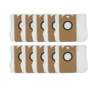 Sacchetti di ricambio compatibili per aspirapolvere robot Vistefly M203, 4 o 10 articoli per la manutenzione programmata (confezione da 10)