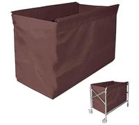 Sacchetti Di Ricambio Extra Large Per Cesto Della Biancheria, Borsa Per Carrello Della Biancheria Commerciale, In Tessuto Oxford, Lavabile In Lavatrice, Gancio In Metallo E Ferro(Braun,80x53x65cm)