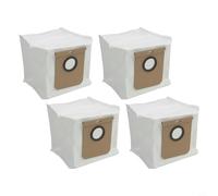 Sacchetti di ricambio per aspirapolvere Conga 8490 e per robot pulitori Ultra Power Home con design di grande capacità per cambi meno frequenti (confezione da 4)