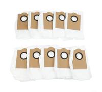 Sacchetti di ricambio per aspirapolvere robot Lefant M3 Max con strato filtrante ultra sottile e struttura igienica di contenimento dello sporco (confezione da 10)