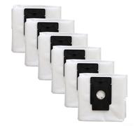 Sacchetti di ricambio per ICLEBO per aspirapolvere G5 MAX, 3,3 l, con sistema di filtraggio multistrato, progettati per intrappolare e detriti, affidabili, confezione da 6 o 15 (6 pezzi)