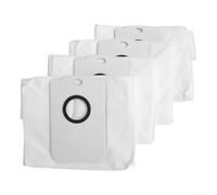 Sacchetti di ricambio per MYBOT per robot pulitore x7 PRO - Efficiente filtrazione a 4 stadi sacchi in tessuto non tessuto per detriti - bianco, confezione da 4 (4 pezzi)