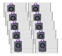 Sacchetti di ricambio per Narwal per Freo X10 Pro/YJCC027 Robot Vacuum Base Station, capacità 3,5 l con filtraggio fine della polvere, 4 o 10 pezzi (confezione da 10)
