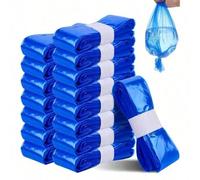 Sacchetti di ricambio universali per secchio dei pannolini blu 1 pezzo/8 pezzi - Materiale PEVA impermeabile e anti-odore, facile da strappare e durevole, adatto per lo smaltimento dei pannolini, comp