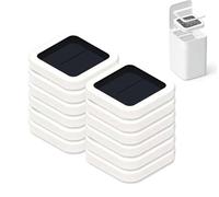 Sacchetti di ricarica per contenitori intelligenti compatibili con bidone della spazzatura Smart Kitchen, anelli di ricarica automatica autosigillanti, sacchi per immondizia da 15 litri(12 boxes)