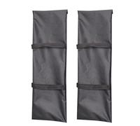 Sacchetti di sabbia per piede 'ombrellone 2 pezzi tessuto Oxford 600D | Sacchetti di sabbia per patio ombrello giardino campeggio patio picnic cortile eventi trampolino