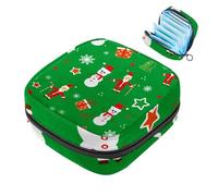 Sacchetti di stoccaggio del tovagliolo sanitario per le donne, borsa mestruale di grande capacità, Buon Natale-445 borse mestruali, tamponi raccogliere borsa titolare