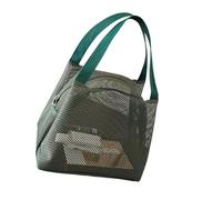 Sacchetti di stoccaggio in rete trasparente di grande capacità, borsa portatile per articoli da toeletta traspiranti, organizer per palestra, viaggi, uso quotidiano, borsa portatile trasparente per