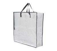 Sacchetti di stoccaggio trasparenti, impermeabili, sacchetti di stoccaggio grandi, sacchetti di stoccaggio con maniglia, chiusura lampo sacchetti, sacchetti di protezione per il deposito di polvere,