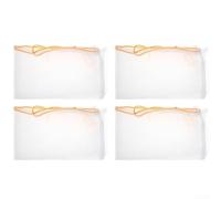 Sacchetti di stoffa per filtrazione del miele, 4 pezzi per secchio da 5 | Rete in nylon ultra fine, rimuove le impurità, non si strappa, colore bianco brillante, ideale per il miele