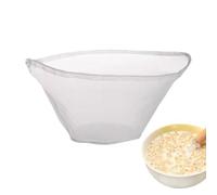 Sacchetti di stoffa per formaggio, riutilizzabili a maglia fine non sbiancata, per latte di noci, per cucina, casa, cucina, succhi di frutta, yogurt, frutta, verdura, marmellata, pane a prova di pane