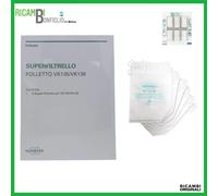 SACCHETTI + DOVINA 6PZ SUPER FILTRELLO FOLLETTO VK135 - VK136 ORIGINALI