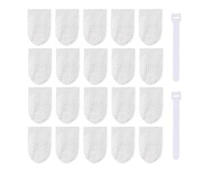 Sacchetti filtranti per rubinetto, 20 pezzi in cotone, cartuccia filtrante per acqua calda e fredda, filtro calcare, sabbia e sedimenti, adatto per rubinetti da cucina e bagno, Pro