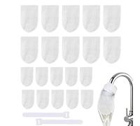 Sacchetti filtranti universali per rubinetto 20 pezzi filtro antispruzzo