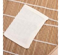 Sacchetti filtro del cordone della mussola del cotone per la progettazione riutilizzabile e conveniente delle polveri di erbe del tè, della spezia e delle erbe