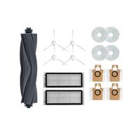 Sacchetti filtro for la polvere compatibili con Dreame L10s Ultra,S10,S10 Pro,Xiaomi Mijia Omni X10+,accessori for aspirapolvere robot Spazzola laterale principale for mop (Color : Set 1)