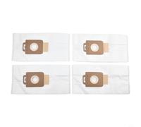 Sacchetti filtro in tessuto non tessuto per Nilfisk per modelli Power | Adatto per P10, per p12, per p20, confezione da 4, facile installazione, intrappola polvere fine, sostituisce 128389187